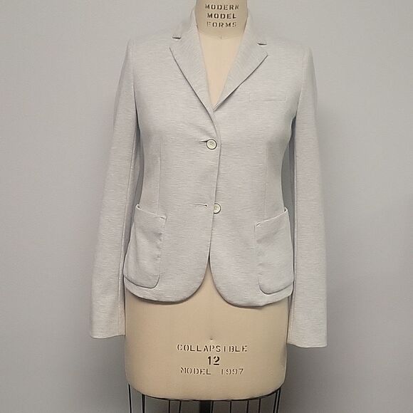 GAP The Academy Gray Blazer Size 4 - Picture 1 of 5